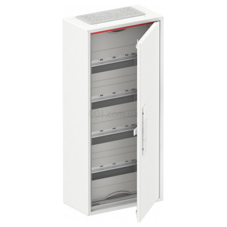 Корпус CA14V металевий розподільний навісний 44 модулі ComfortLine IP44 білий, ABB