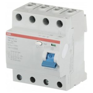 Диференційний вимикач (ПЗВ) F204AC-40/0.3 4P 40А 300мА тип AC, ABB