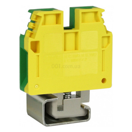 Клема гвинтова заземлююча ESC-TEC.10/O 10 мм² жовто-зелена, ETI