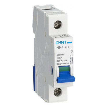 Вимикач модульний NH4 1P 125A, CHINT