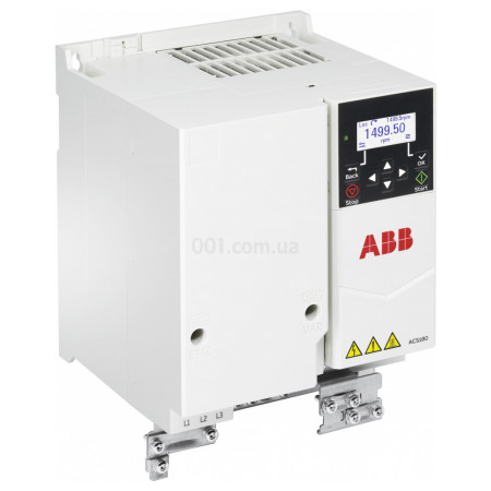 Перетворювач частоти ACS180 3-фазний/400В 11кВт 25А IP20 R3, ABB