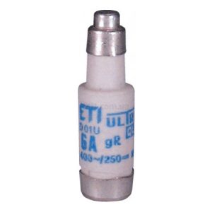 Запобіжник плавкий (вставка) D01UQ6A/400V gR (50кА), ETI
