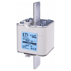 Запобіжник плавкий (вставка) M3UQU-N/630A/690V aR (50кА), ETI