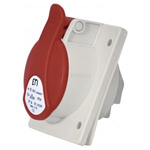 Розетка вбудовувана EE-1643 IP54 (16A, 400V, 3P+PE), ETI