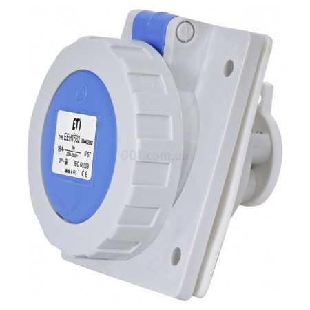 Розетка вбудовувана EEH-1632 IP67 (16A, 230V, 2P+PE), ETI