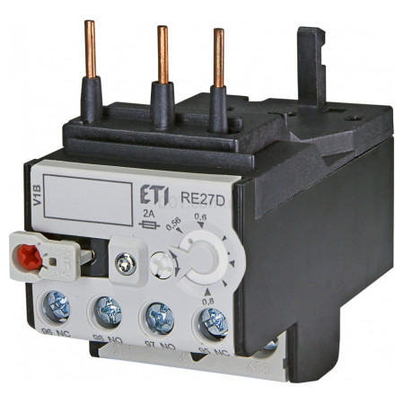 Теплове реле RE27D-0,8 (Ir=0,56-0,8A), ETI