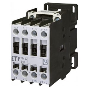 Контактор CEM 12.01 24V/AC 12A 5,5kW AC3, ETI
