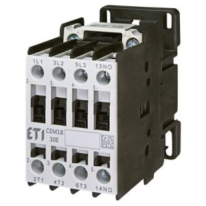 Контактор CEM 18.10 24V/AC 18A 7,5kW AC3, ETI