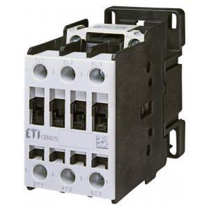 Контактор CEM 25.00 24V/AC 25A 11kW AC3, ETI