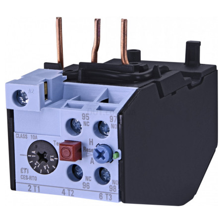 Теплове реле CES-RT0-1,6 (CES 6…18, Ir=1-1,6А), ETI