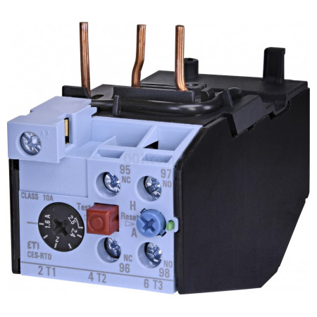 Теплове реле CES-RT0-2,5 (CES 6…18, Ir=1,6-2,5А), ETI