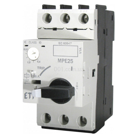 Автоматичний вимикач захисту двигуна MPE25-40 (32-40А), ETI