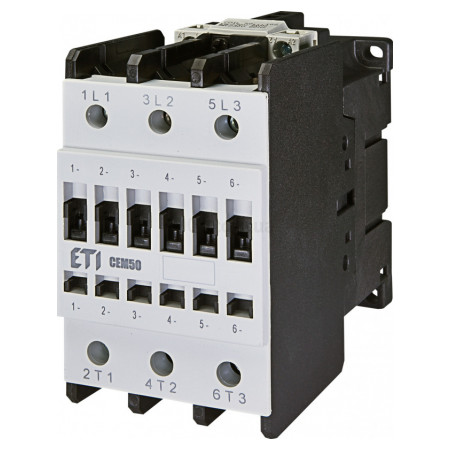 Контактор CEM 50.11 230V/AC 50A 22kW AC3, ETI