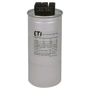 Конденсатор циліндричний трифазний LPC 12,5 кВАр (400В), ETI