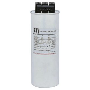 Конденсатор циліндричний трифазний LPC-DW 400В 12,5 кВАр, ETI