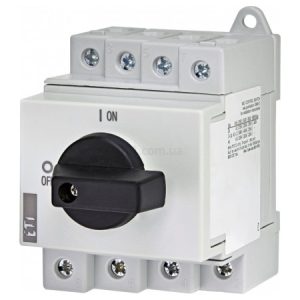 Вимикач навантаження LS 32 SMA A4 4P "1-0" 32A 1000V DC, ETI