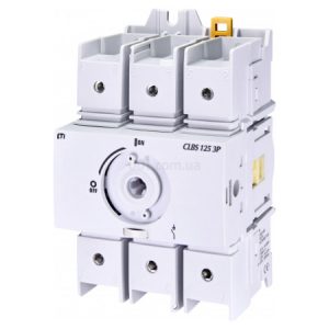 Вимикач навантаження CLBS 125 3P без рукоятки "1-0" 125A, ETI