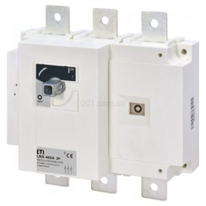 Вимикач навантаження LBS 400 3P "1-0" 400А, ETI