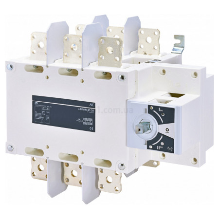 Перемикач навантаження LBS 800 3P CO "1-0-2" 800А, ETI