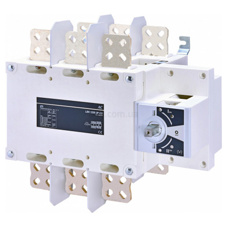 Перемикач навантаження LBS 1250 3P CO "1-0-2" 1250А, ETI
