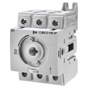 Вимикач навантаження CLBSCD 100 3P без рукоятки "1-0" 100A, ETI