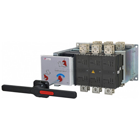 Перемикач навантаження LA 5/D 1600A 3P CO "1-0-2", з виносною рукояткою, ETI