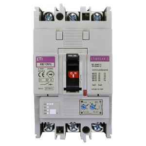 Автоматичний вимикач EB2 125/3L 3P 32A 25кА, ETI