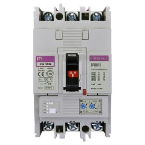 Автоматичний вимикач EB2 125/3L 3P 100A 25кА, ETI