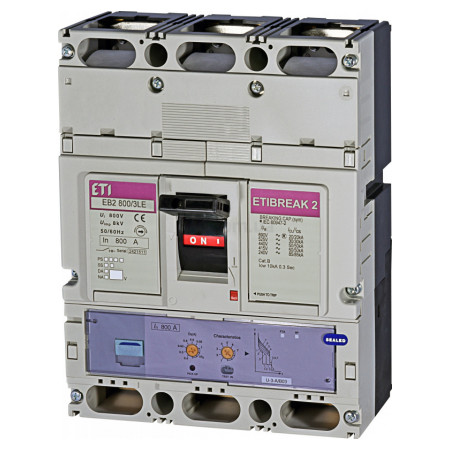 Автоматичний вимикач EB2 800/3LE 3P 800A 50кА, ETI