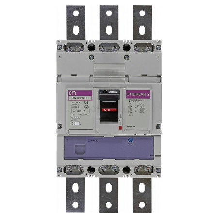 Автоматичний вимикач EB2 800/3LF 3P 800A 36кА, ETI