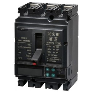 Автоматичний вимикач NBS-E 160/3S LCD 3P 160A 50кА, ETI