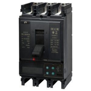 Автоматичний вимикач NBS-E 400/3S LCD 3P 400A 50кА, ETI