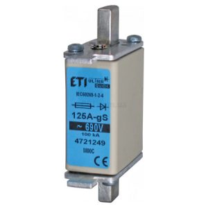 Запобіжник плавкий (вставка) M000/125A/690V-gS (100кА), ETI