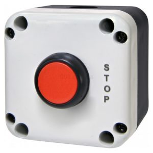 Пост кнопковий 1-модульний "STOP" ESB1-V2, ETI