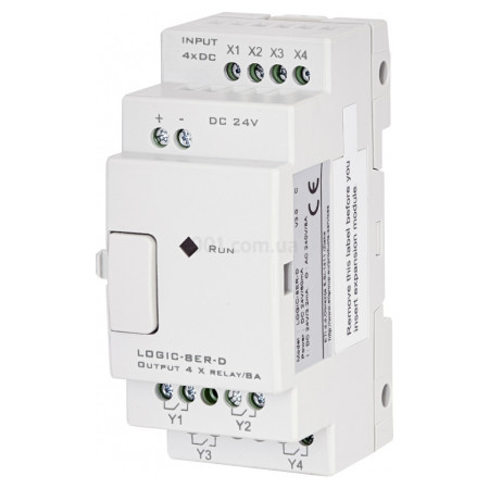Модуль розширення LOGIC-8ER-D 4 вх./4 вих. 24V DC для ПЛК LOGIC, ETI