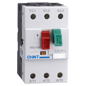 Автоматичний вимикач захисту двигуна NS2-80B 25A-40A, CHINT