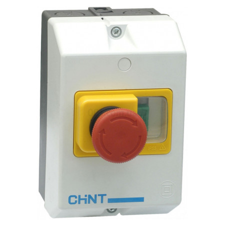 Бокс захисний NS2-MC01 із кнопкою стоп IP55 для NS2-25-32, CHINT