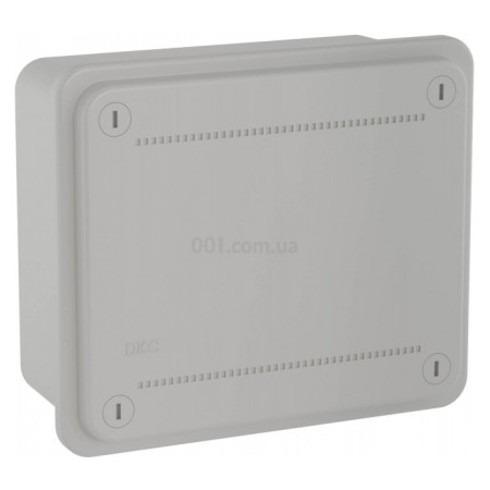 Коробка розподільча 120×80×50мм IP56 з гладкими стінками, DKC (БДК)