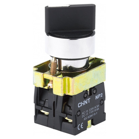 Перемикач на 3 положення з фіксацією 2НВ IP40 NP2-BD33, CHINT