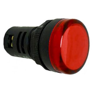Світлосигнальний індикатор 24В АС/DC червоний ND16-22DS/2, CHINT