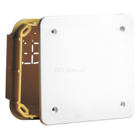 Коробка відгалужувальна прямокутна для твердих стін 118×96×50 мм IP40, DKC (БДК)