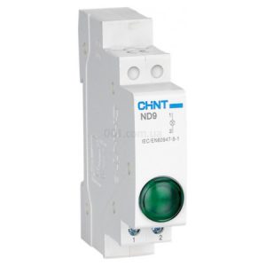 Індикатор модульний ND9-1/G AC/DC230В (LED) зелений, CHINT
