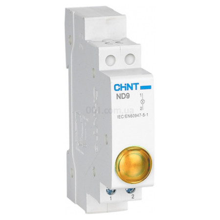 Індикатор модульний ND9-1/Y AC/DC230В (LED) жовтий, CHINT