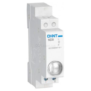 Індикатор модульний ND9-1/W AC/DC230В (LED) білий, CHINT