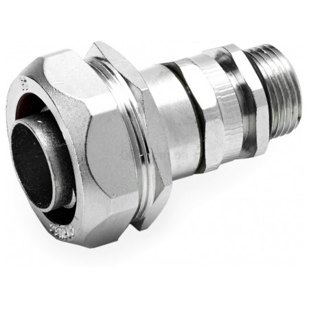 Муфта металорукав-коробка DN26 з ущільненням кабеля М32×1,5 D15-21 мм IP68, DKC (БДК)