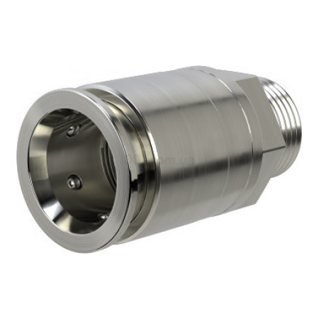 Муфта труба-коробка D20 мм М20×1,5 нержавіюча сталь AISI 316L IP66/IP67, DKC (БДК)