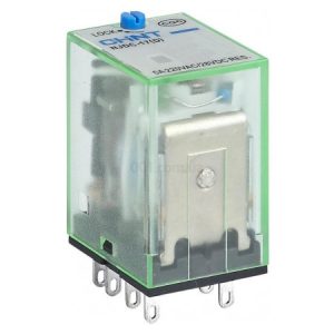 Реле проміжне NJDC-17(D)/4ZS PLU DC12V з LED індикацією 3A 4CO, CHINT