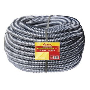 Металорукав РЗЦ Standard з протяжкою d09 мм (бухта 50м), Sokol