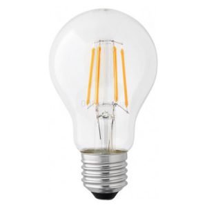Світлодіодна (LED) лампа BL60 6Вт 2700K 220В E27 filament, Delux
