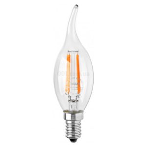 Світлодіодна (LED) лампа BL37B 4Вт tail 2700K 220В E14 filament, Delux